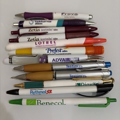 Lot 12 Premium Drug Rep Pens Marker Pharmaceutical Pharma Medical Promo