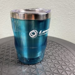 LIPITOR Teal Pharmaceutical Travel Mug Drug Rep Advertising Cholesterol