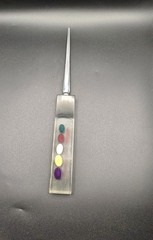 Vintage PREMARIN Drug Advertising Promo Letter Opener 9.5″ – Acrylic/Metal