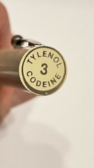 Tylenol 3 Codeine Medical Drug Rep Pharmaceutical Pen Collectible Advertising