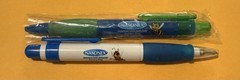 2 Nasonex & Asmanex Pharmaceutical Advertising Collectible Promo Ballpoint Pen