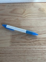 Pharmaceutical Drug Rep Vintage Pen Klonopin Clonazepam Wafers Blue & White