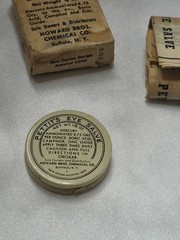 Vintage Dr. Pettit’s American Eye Salve w/ Original Box & Inserts 1946