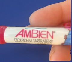 Ambien PEN Drug Rep Pharmaceutical Promo Medical Advertising Rare Pink – Working