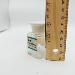 Vintage Upjohn Unicap Multivitamins Empty Bottles Collectible Jars Drug Lot Of 2