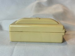 Art Deco BARD PARKER Blood Test Kit Dropper Cover Glass Empty Bottles & Cotton
