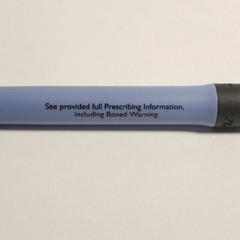 Strattera BIC Pharmaceutical Plastic Drug Rep Pen *HARD TO FIND*
