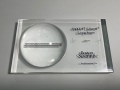 Boston Scientific Lucite Display Educational Use Rare Desk Paperweight💥