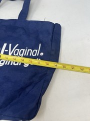 Vintage MetroGel Vaginal Pharma Promo Tote Bag Canvas Doctor Medical Advertising