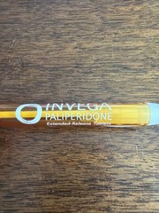 Invega Medical Drug Rep Pharmaceutical Pen Doctor Janssen Pharma Orange Works