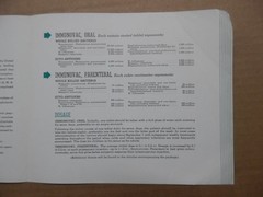 c.1940s Parke Davis Immunovac Cold Flu Vaccine Brochure Vintage Original WWII