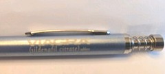 Viagra Heavy Metal Pen Pharmaceutical Drug Rep Promo WRITES