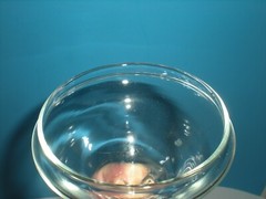 Vtg Apothecary Covered Jar Glass Candy Container w/ Lid