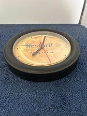 Restoril Drug CIV Temazepam Brand Promo Battery operated Wall Clock. circa 1981