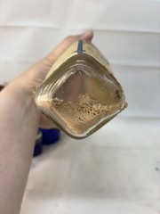 Vintage Abbott Laboratories Glass Medicine Bottle w/ Label & Metal Lid SODOXYLIN
