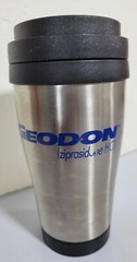 Geodon Travel Tumbler Cup Stainless Steel Insulated w/ Lid Pharmaceutical Promo