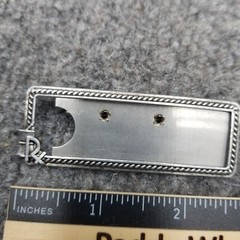 Vintage RX Rex McKay Service McKesson & Robbins Inc Pharmacist Name Tag Pin L6