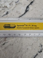 Vintage 1990 Compazine Suppository Drug Rep Ruler Pharmaceutical Medical Promo