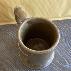 Vintage “PHARMACIST” Brown Speckled/Embossed Scales & Rx Mortar&Pestle Mug