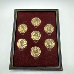 RARE Eli Lilly & Co Coins PIONEERS IN THE FIGHT AGAINST INFECTIOUS DISEASE FRAME