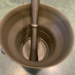 Vintage Pewter Mortar & Pestle *C & K Co. Holland *Heavy/Strong