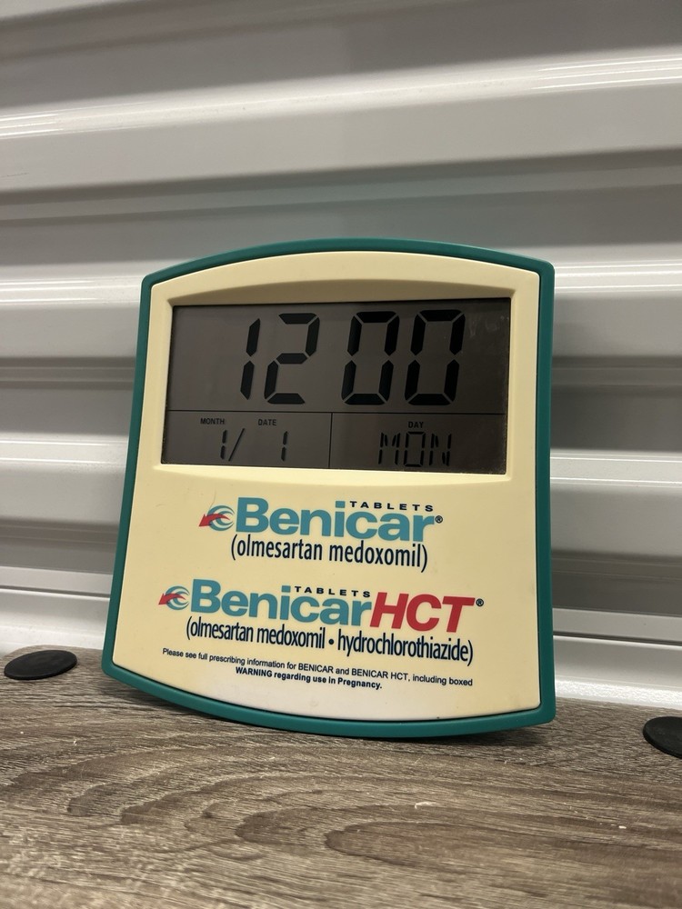 Benicar Pharmaceutical Drug rep Advertising digital wall Blood pressure Heart