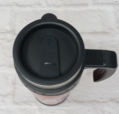 Vicoprofen Travel Stainless Steel Coffee Mug Prescription Drug Promotion RARE
