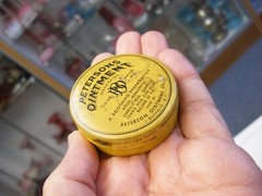 Antique Vtg Medical Dental Pharmacy – Peterson Co. Buffalo NY Ointment Tin