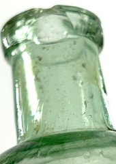 🔥TUTTLE’S ELIXIR🔥 EMPTY Medicine *12-sided* Boston Pharmacy Aqua Glass Bottle