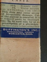 Vintage Buffington’s Allahzol Paste Tube And Box Worchester Mass Drug Pharma