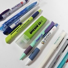 Lot Plastic Pharmaceutical Drug Rep Pens Medical Collectibles