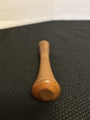 Vintage Coricidin Wooden Advertising Pestle 4” Apothecary Pharmacy