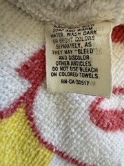Vintage Bactroban One Cool Tube Beach Towel Drug Rep Pharmaceutical Advertising