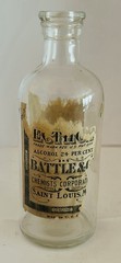 Rare Ecthol Battle & Company Glass Medicine Bottle 🔥 Antique Pharmacy