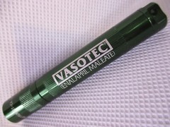 Vasotec Green Keychain Flashlight Pharmaceutical Drug Rep Promo Advertisement