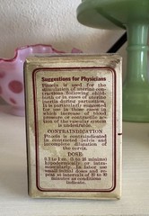 Vintage Parke, Davis, & Co. PITOCIN Glaseptic Ampules Complete Box Of 6