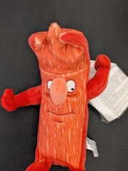 Actos Pharmaceutical Drug Rep Plush Beanbag Toy W/Tags Red