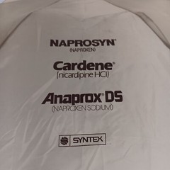 Pharmaceutical Drug Rep Advertising Umbrella Naprosyn Cardene Anaprox DS Syntex