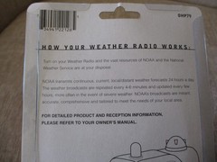 NEXIUM PHARMACEUTICAL DRUG REP ADVERTISING NOAA 9V WEATHER RADIO *NEW*