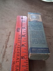 Vintage Antique Medical Apothecary Box Lot Abbott Ointment J&J Red Cross