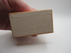 Vintage Cardboard Prescription Pill Box Barrett Bros. Pharmacy Gorham NH 3”