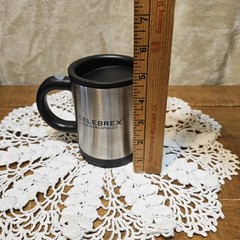 HTF Rare Celebrex Bextra Double Sided Stainless Pharmaceutical Stir Travel Mug