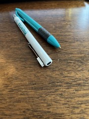 Risperdal Pen Lot Medical Drug Rep Pharmaceutical Working Teal White Rare Metal