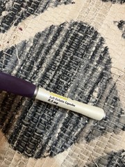 Avodart Purple Grip White Metal Twist Pharmaceutical Drug Pen Advertising NO INK