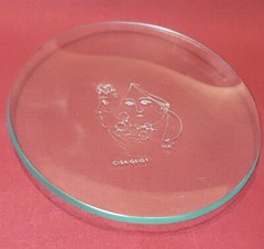 1979 CIBA-GEIGY LOGO PHARMA COMMEMORATIVE PLATE E.KATLIN ARTWORK SIGNED