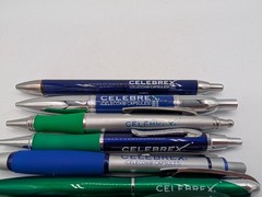 Lot Of 10 Celebrex Pens Pharmaceutical Rep Promo – Metal & Plastic Working