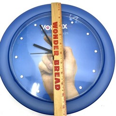 Blue VOLMAX CLOCK Drug Rep Advertising Promo Giveaway 12″ Tested/Works-HTF