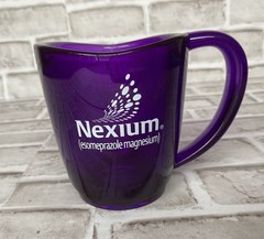 Nexium the Purple Pill AstraZeneca AZ Pharmaceutical Advertising Promotional Mug