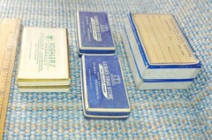 4 VTG Preston Pharmacy Boxes Cardboard Binghamton NY, Nazareth & Stroudsburg PA