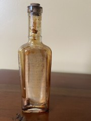 Vintage O.k. Mentholated Cough Syrup Original Label Intact